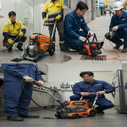 청룡동 변기 막힘 수리 물티슈 꽉