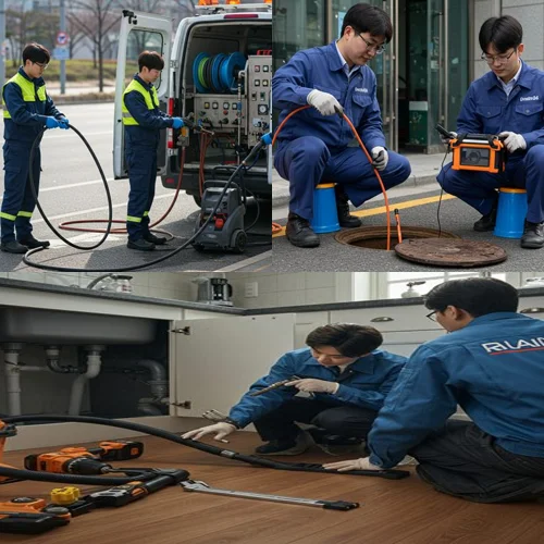 가재동 하수구 막힘 업체 소규모 공장