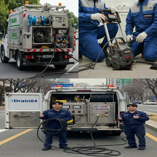 평택시 하수구 업체 오수관 통수 작업