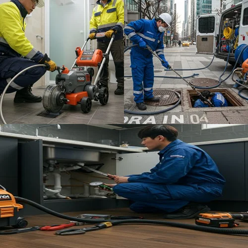 평택시 하수구 업체 오수관 통수 작업