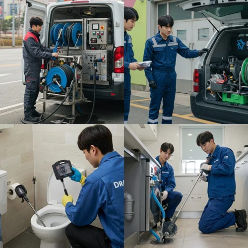 장안동 변기 막힘 수리 기숙사 변기