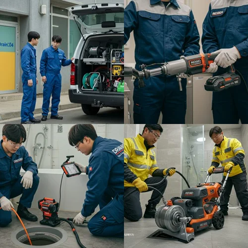 모곡동 하수구 뚫음 하수도 송탄 공단
