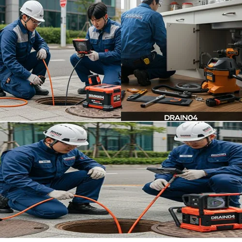 모곡동 하수구 뚫음 하수도 송탄 공단