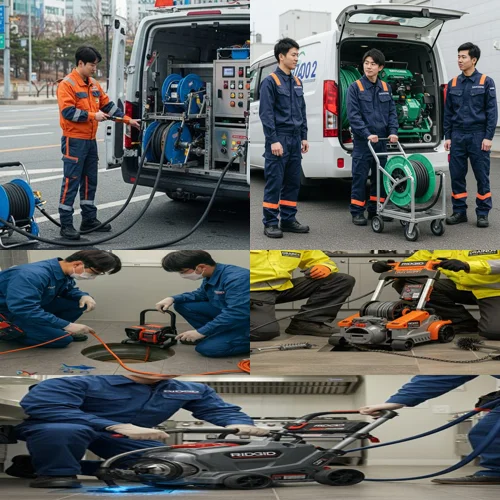 현덕면 하수구 막힘 업체 농가 주택
