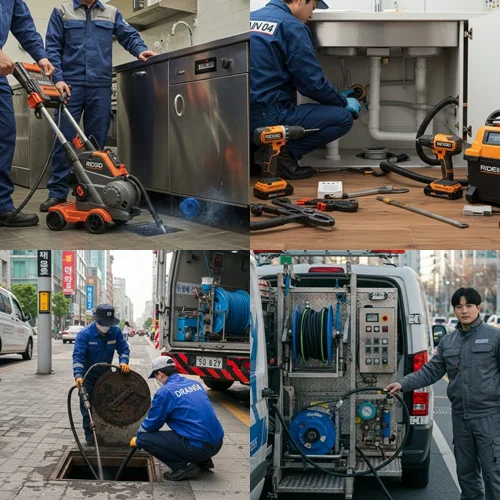 청북면 싱크대 막힘 배수구 신도시 아파트