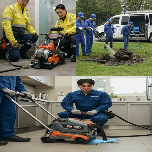 청룡동 싱크대 막힘 배수구 가든 식당