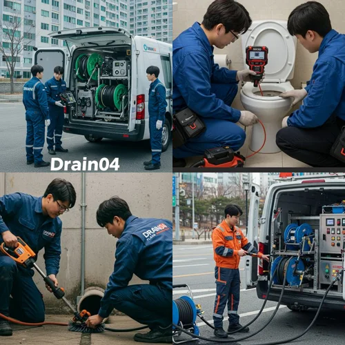 청룡동 싱크대 막힘 배수구 가든 식당