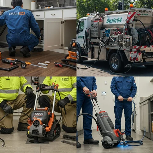 평택 하수구 고압세척 횡주관 기름 슬러지