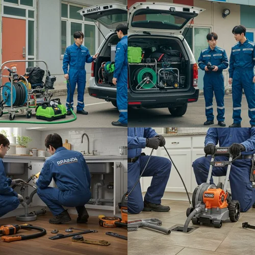 지제동 하수구 막힘 업체 긴급 출동