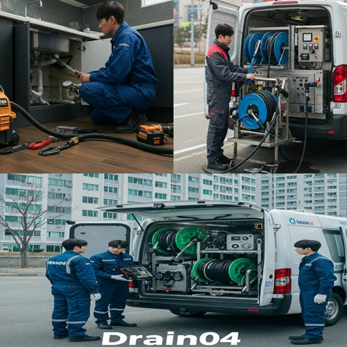 지제동 하수구 막힘 업체 긴급 출동