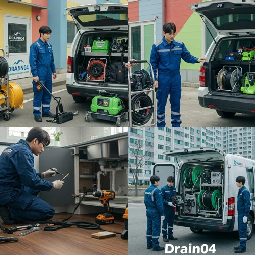 신장동 하수구 뚫음 하수도 빌라 전문