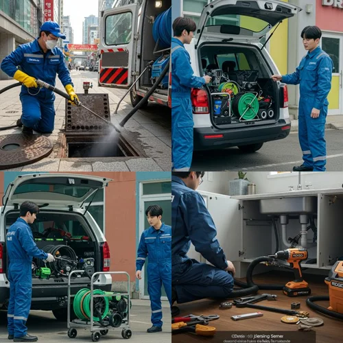 신장동 하수구 뚫음 하수도 빌라 전문