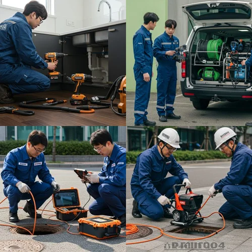 평택시 하수구 뚫는 업체 비용 견적