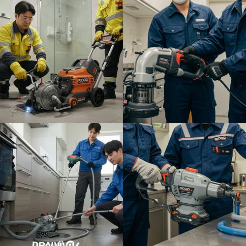 평택시 하수구 고압세척 횡주관 아파트 청소