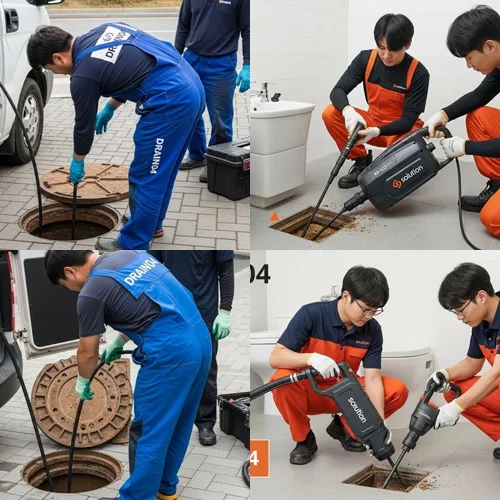 월곡동 하수도막힘 주택 배관