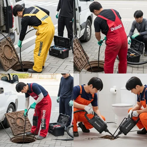 포승읍 화장실 막힘 고기집 화장실