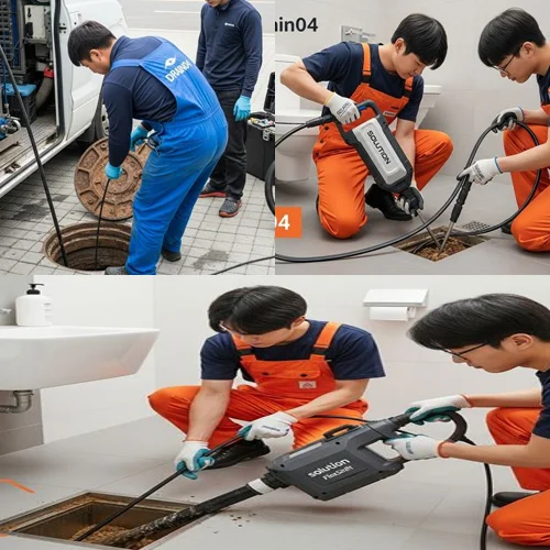 군문동 하수구막힘 평택역 인근