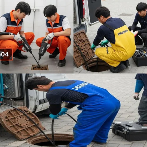 평택 하수구 고압세척 메인 배관