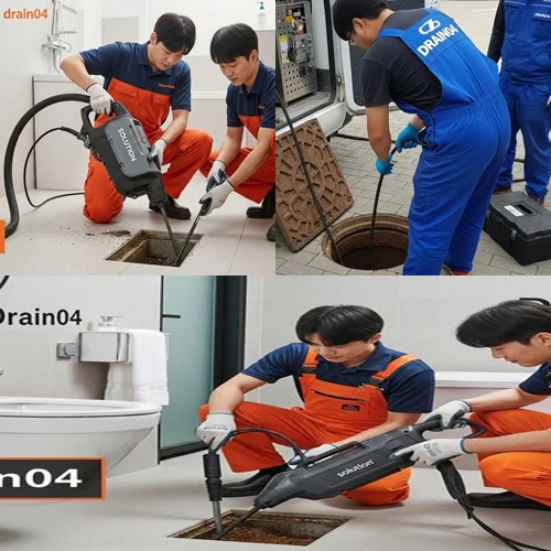 비전동 하수도막힘 소사벌 상가