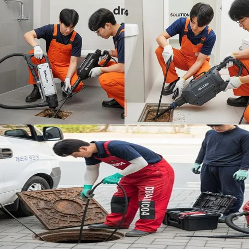 소사동 하수구 고압세척 공동 배관