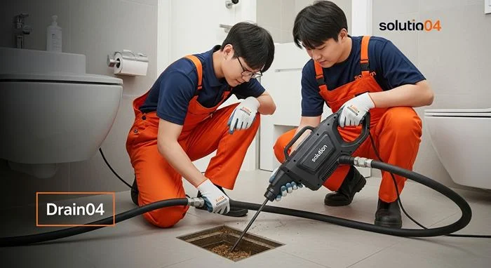 칠원동 배수구막힘 입주 아파트