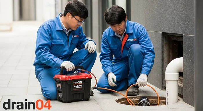 용이동 하수구막힘 평택대 인근