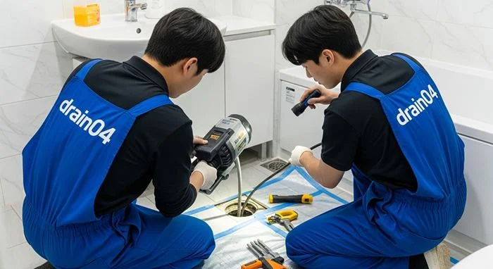 용이동 하수구막힘 평택대 인근