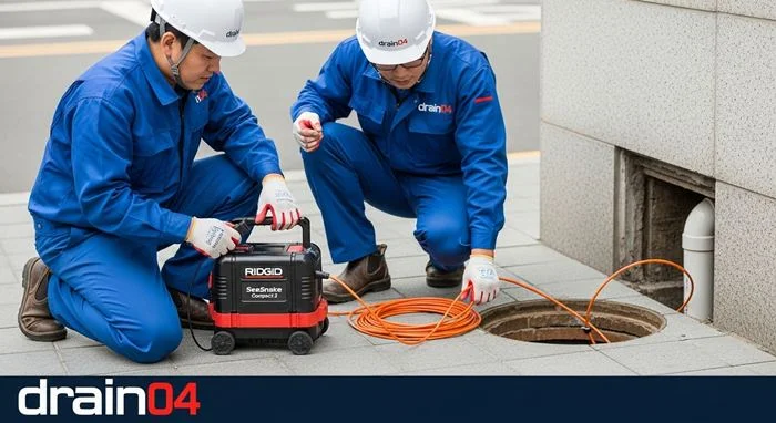 세교동 하수구막힘 먹자골목 역류