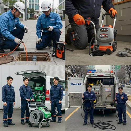 장당동 싱크대 막힘 배수구 냄새 제거