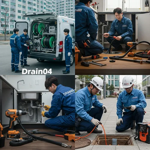 용이동 배수구막힘 다용도실