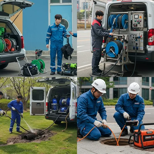 서정동 하수구 뚫음 하수도 관광특구