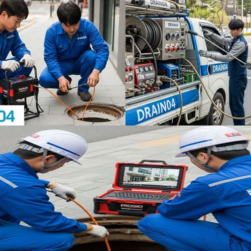 신대동 배수구막힘 마당 배수구