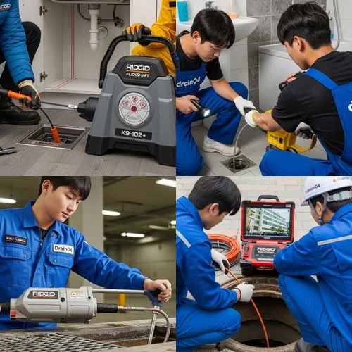 평택 합정동 하수도막힘 배관 공사