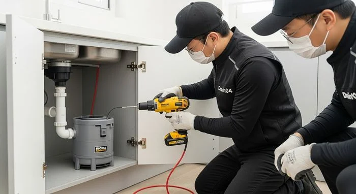 동삭동 하수구 고압세척 상가 배관