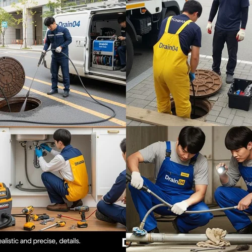 도일동 배수구막힘 트랩 설치