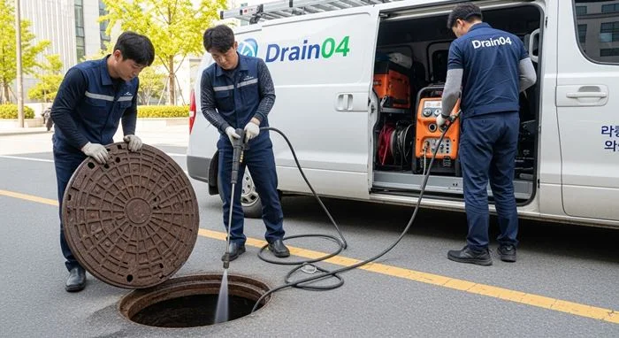 평택칠괴동 하수구막힘 쌍용차 인근