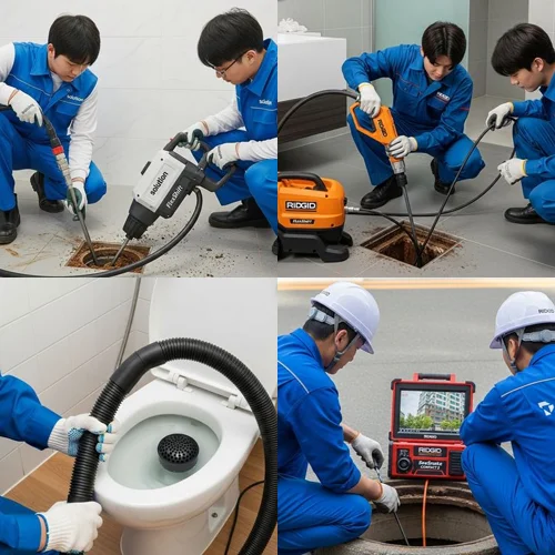 지제동 화장실 막힘 오피스텔 욕실