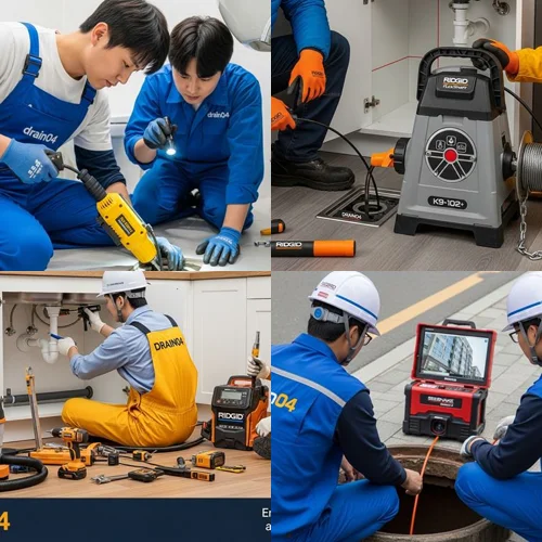 지제동 화장실 막힘 오피스텔 욕실