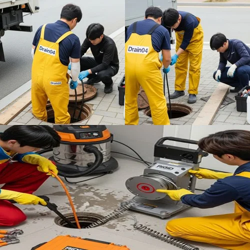 죽백동 하수구막힘 배다리저수지