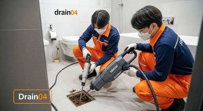 평택 싱크대막힘 악취 차단 트랩