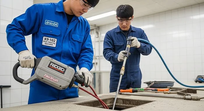 세교동 하수구 고압세척 기름때 제거