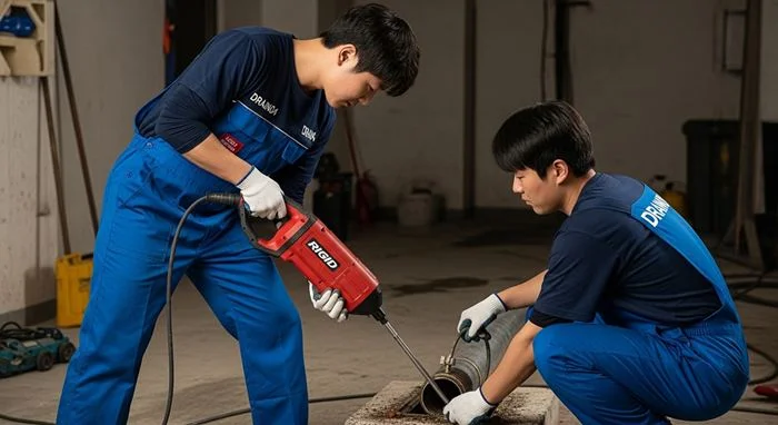 도일동 하수도막힘 물류창고