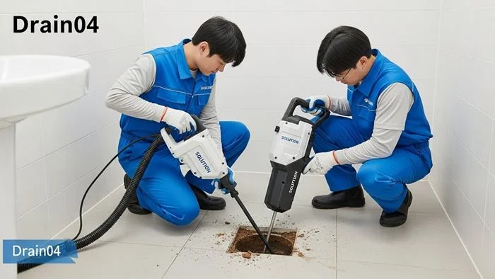 신장동 배수구막힘 세면대 막힘